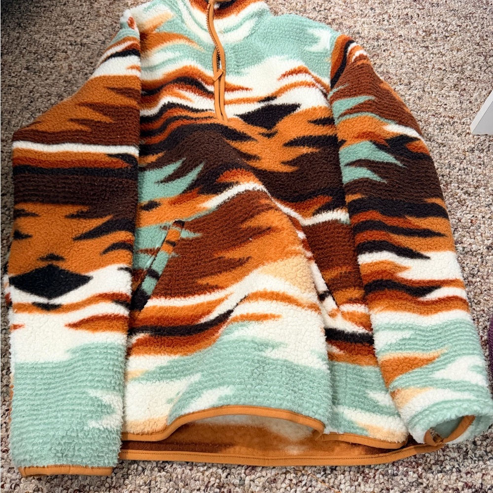Wrangler Multicolor Fleece Jacket